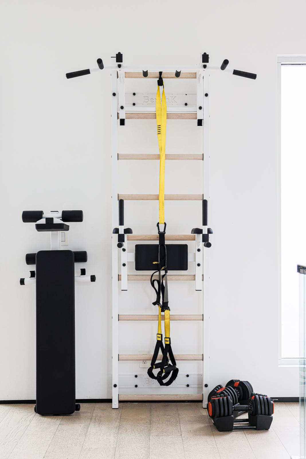 Professional stall bar for home gym, personal studio BenchK 733W