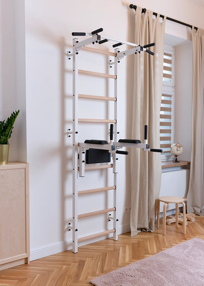 White Swedish ladder for home, room BenchK 722W