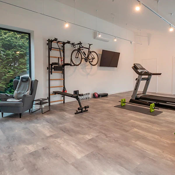 Is a garage a good space for a home gym?
