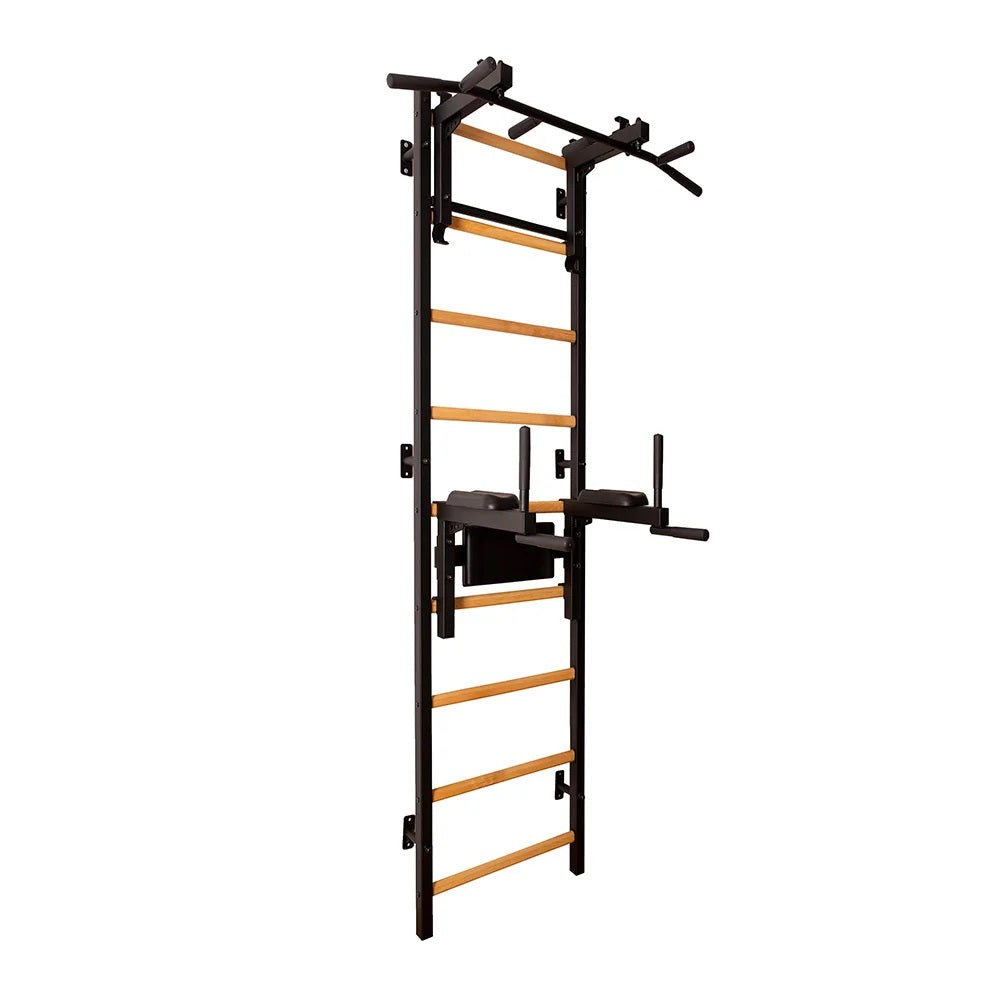 Fitness black stall bar for home, room - BenchK 732B