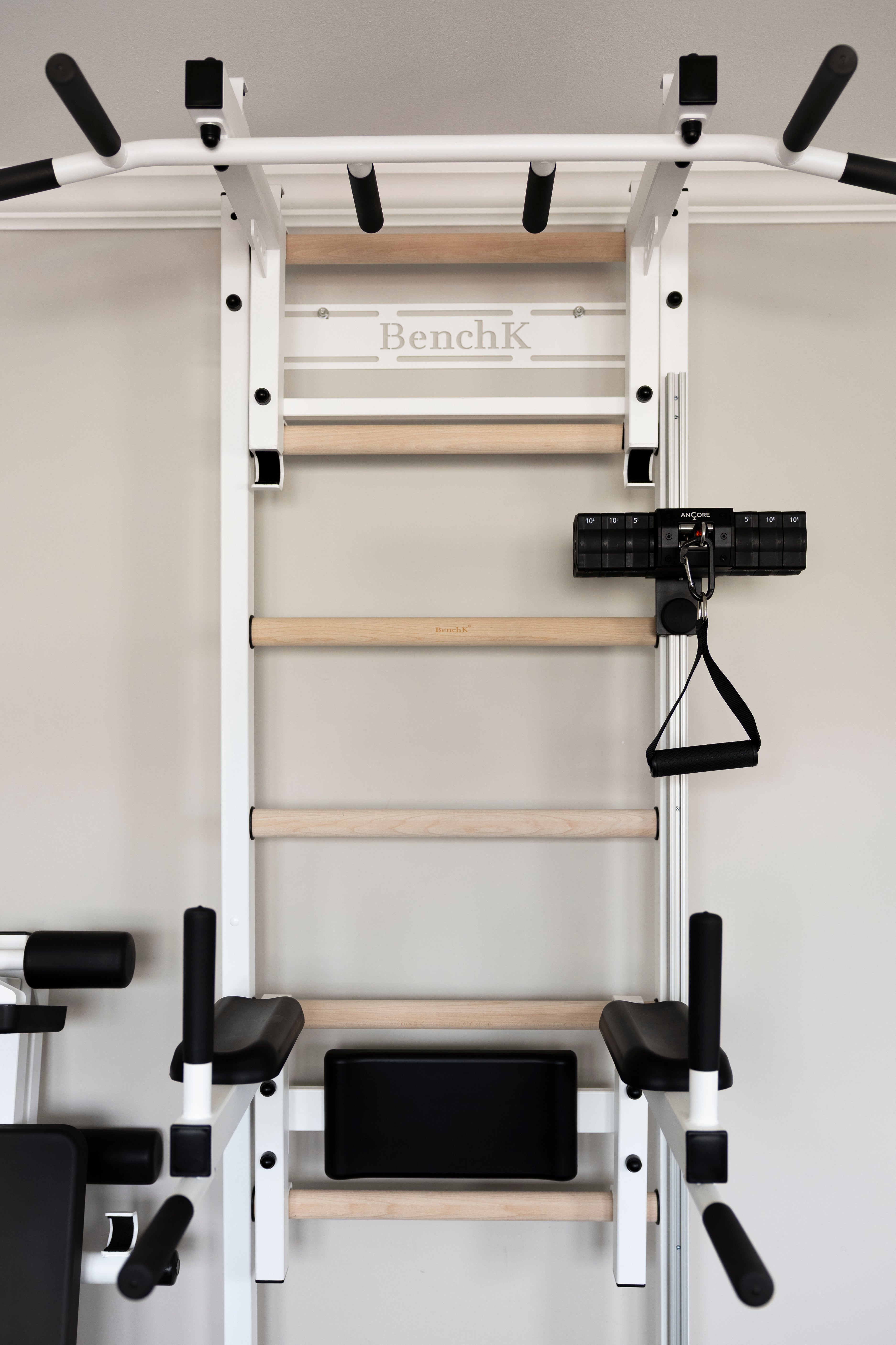 BenchK 700B wall bars + ANCORE PRO cable system bundle 55lbs